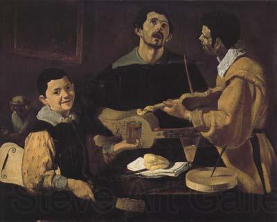 Diego Velazquez Trois Musiciens (df02) Norge oil painting art
